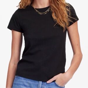Madewell Black Short Sleeve Tee